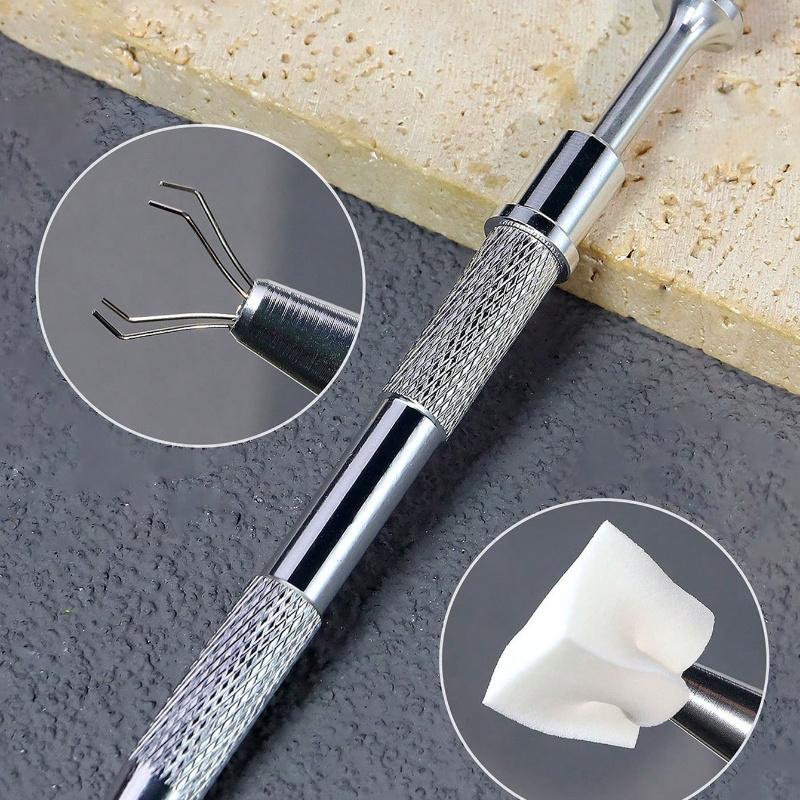 1 Nail Sponge Clip Applicators Set Gold and Silver Ls, Nail Art Tools, Back To School, Nails, Nail Tools for Press on Nails, Manicure Pedicure Tools