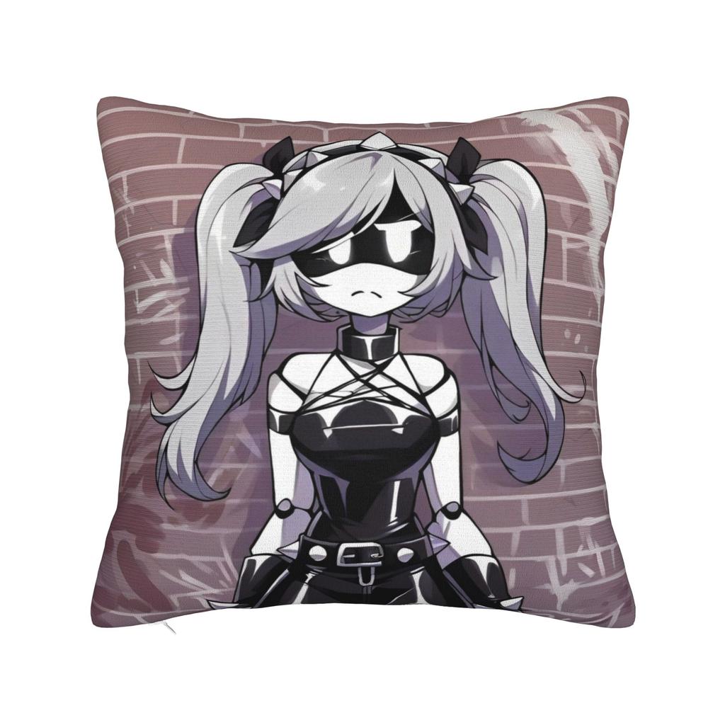 Murder Drones Square Pillow Cases Independent Animated Cushion Covers Creative Polyester Decor Pillowcase for Living Room 18