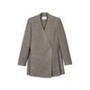 LESS 2024 Winter Merino Wool Stand Collar Coat