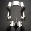 3pcs Metal Alloy Cake Cookie Bakeware Mould Fondant Cutters Biscuit Mold Kitchen Diy Little Bear Baking Tools for Cakes