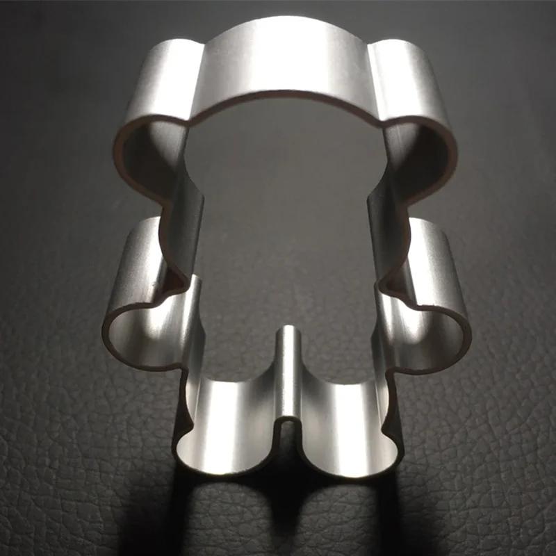 3pcs Metal Alloy Cake Cookie Bakeware Mould Fondant Cutters Biscuit Mold Kitchen Diy Little Bear Baking Tools for Cakes