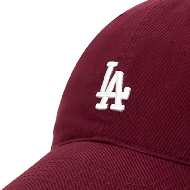 MLB Cotton Baseball Caps Unisex Burgundy Fashion 3ACP7701N07WIS