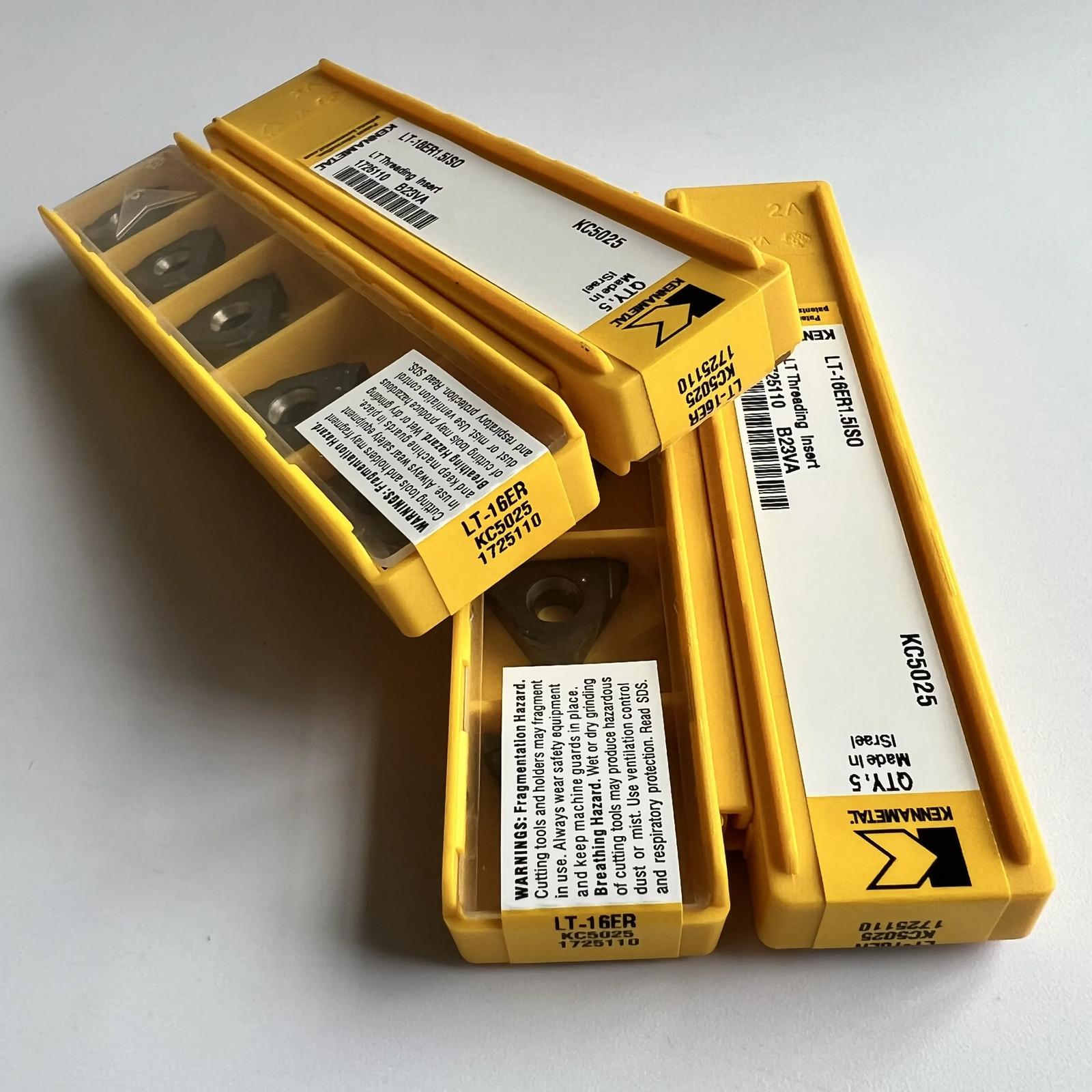 

KENNAMETEL / LT-16ER1.5ISO KC5025 / Original carbide blade 10 Pcs