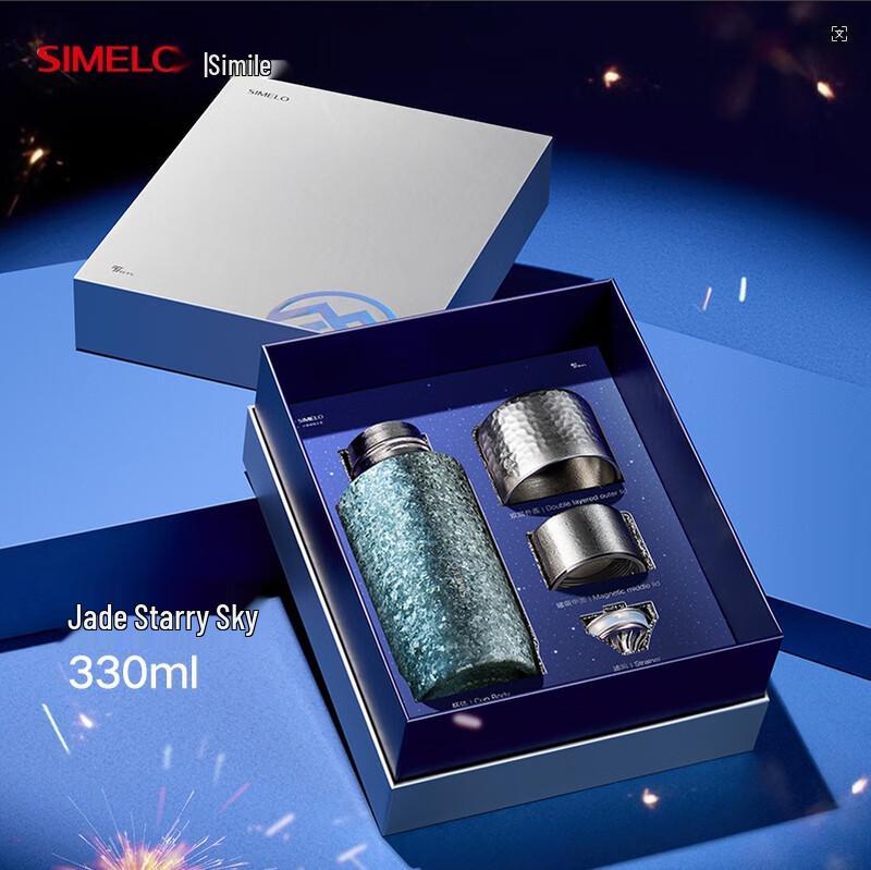Shimeile Pure Titanium Tea Infuser Thermos Mug