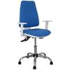 Chaise De Bureau - PIQUERAS Y CRESPO - Modèle 1014ASB229B5CRRP - Bleu - Réglable En Hauteur - 1 Place