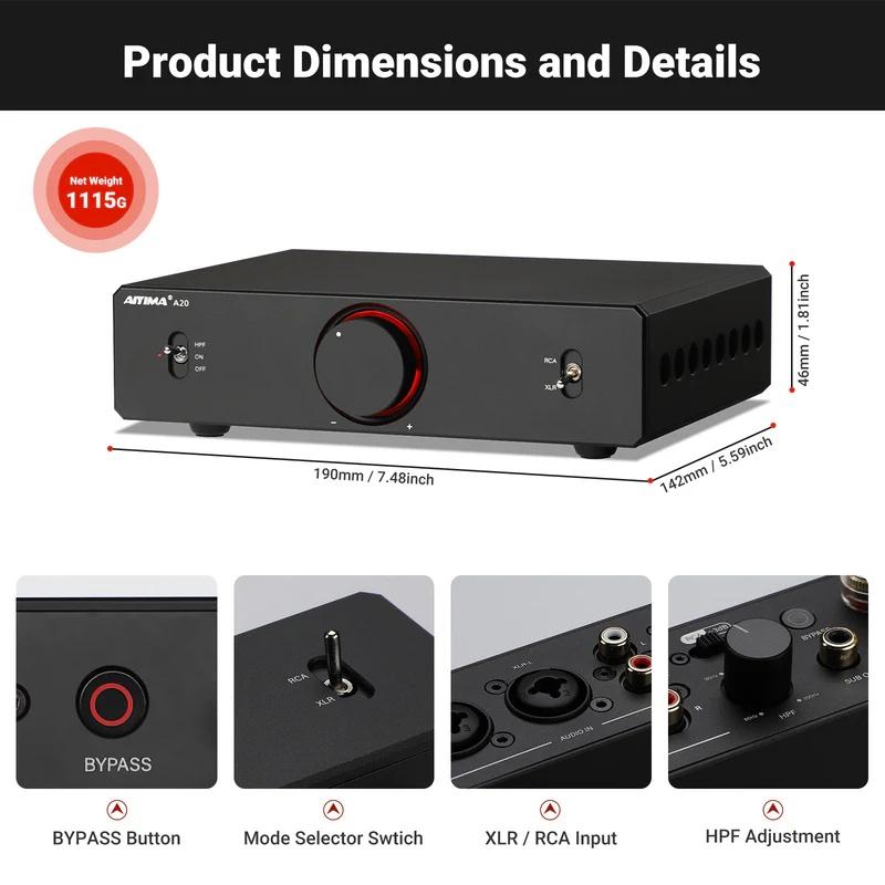 AIYIMA A20 Power Amplifier