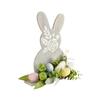 Easter Bunny Wooden Decorative Print Creative Ornament For Holiday Party Decorations