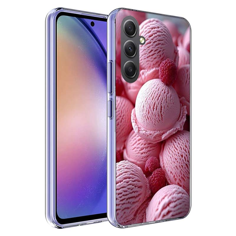 

Colorful Ice Cream and Popsicles Phone Case for Samsung A17 A37 A57 A07 A16 A26 A36 A56 A06 A02S A12 A22 A32 A52S A04S A14 A24 A Samsung A02S