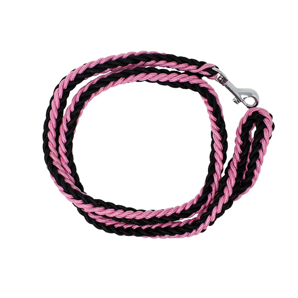 

MILASIC Rope Leash for Dogs Suitable for and Large Dogs Features a Colorful Stylish and Pet Supplies - Durable, Small, Medium, - Carabiner, Handle,