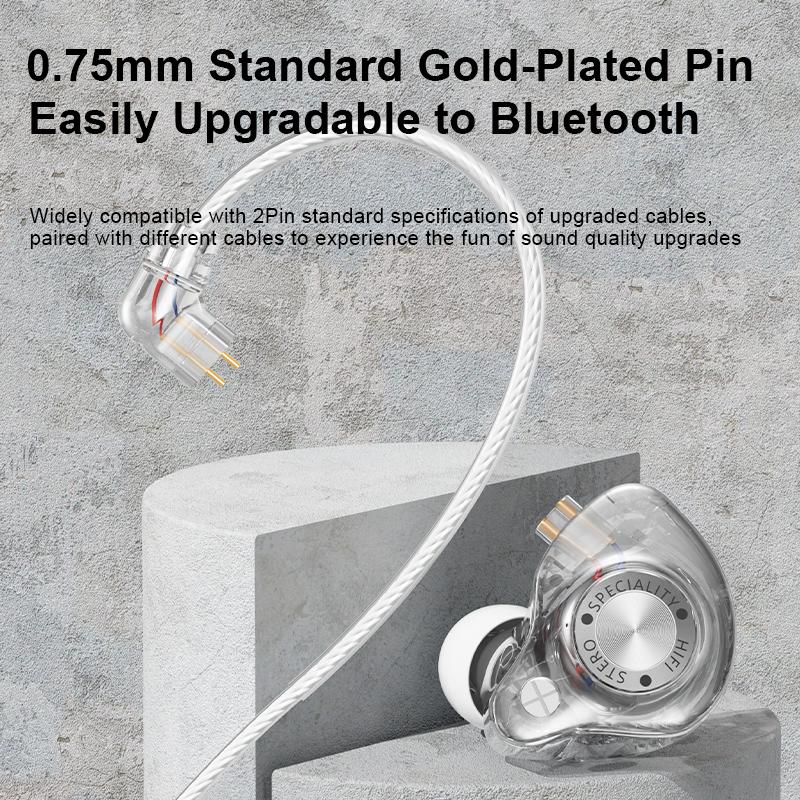 Detachable Design 9D Surround Sound Headphones Type C&3.5mm Wired Earphones In Ear Earbuds for Samsung Gaming Headsets In HD Mic