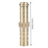 10pcs Straight Design Straight Pipe Connector Brass Material Hose Barb Fitting  CNC Machine