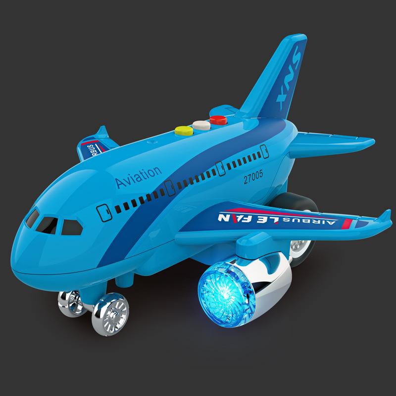 

Inertia Flight Toy For Kids With Sound Light Music And Developmental Features синій