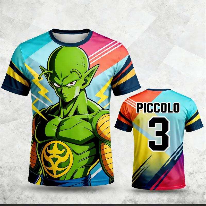 2026 Summer Dragon Ball Trunks Oversized T-shirt 3D Print Breathable Sweat-Wicking Retro Streetwear Unisex Fitness Tee