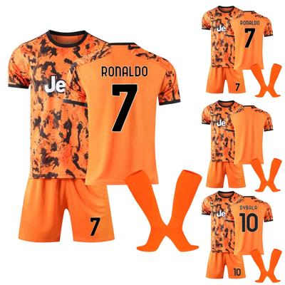 21-22 Camisetas de local Conjunto de uniforme de equipo deportivo Conjunto de traje de entrenamiento de fútbol