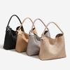 2025 Sac fourre-tout grande capacité Mère-enfant Tricoté à la main Sac à main simple et tendance pour le travail sous le bras / à l'épaule