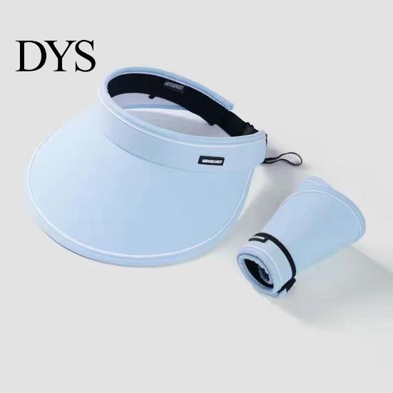 Summer Outdoor Hat Women Sun Empty Top Adjustable Buckle Foldable Cap Cycling Hiking Air Circulation UV Protection