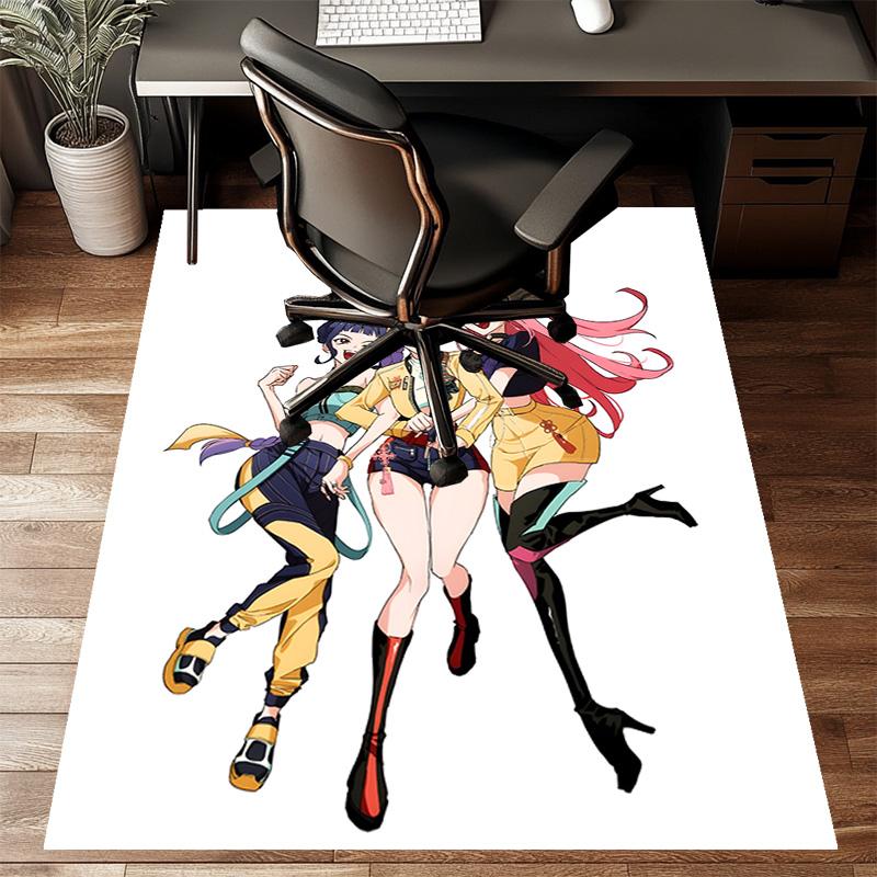Custom KPop Demon Hunters Mat Personalized Name, Polyester Washable Indoor Entryway Rug, Gift for Christmas, Easter, Thanksgiving Day