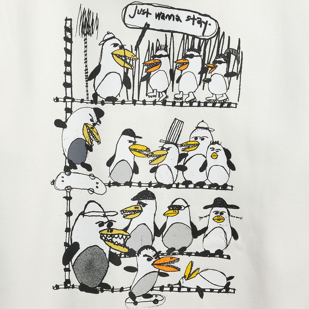 Vans X Riroo Artist Collection Comfortable Casual Hoodie Women hoodies White VN000SPVFS8