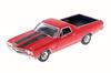 1970 Chevy El Camino SS Red Motor Max Scale Diecast Model Toy Car 396, - 79347AC/R - 1/24
