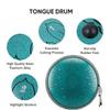 Hluru Music Drum 13 Inch 15 Notes Glucophone Steel Tongue Drum 15 Notes D Tone Ethereal Drum  Percussion Musical Instruments