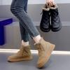 Women Autumn Winter Snow Boots Comfortable Warm Thick Non Slip Thick Soled Casual Shoes