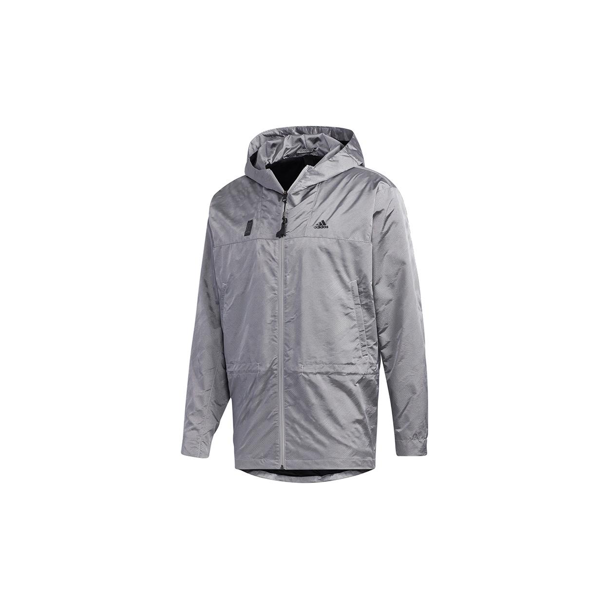 adidas WJ JKT Tiger Sports Stylish Jacket Silver Men s GF4038 XXL
