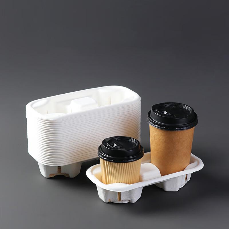Eco-Friendly Two-Cup Beverage Holder