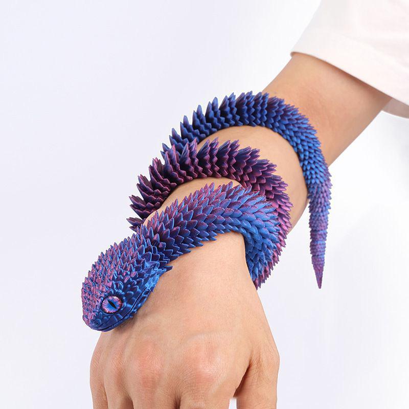 3D Printed Dragon Desk Accessorie Office Accessorie 3D Printed Snake Octopus Ornament Birthday Holiday Gifts Room Decor