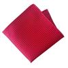 (D+ Arts) Dplus Arts Pocket Square, Pin Dot, Personal Color (Winter, Imperial Red)