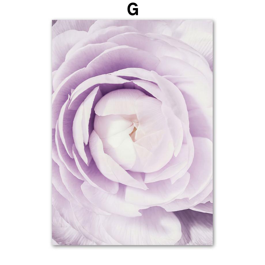 Fioletowa Plaża Morska Ptak Trzcina Róża Kaktus Sztuka Ścienna Malarstwo na Płótnie Plakaty i Wydruki Hotel Bar Obrazy Ścienne do Wystroju Salonu