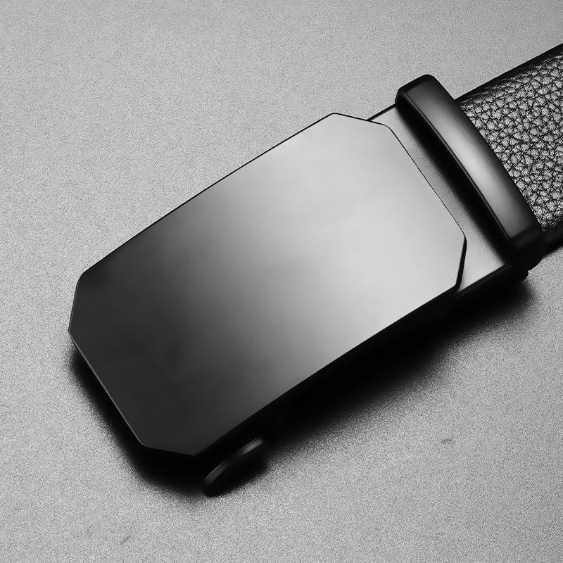 Belt Men's Business Soft Belt Belt Men's Trendy Men's Automatic Buckle Belt