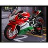 1/12 Ducati 1199 Panigale S Alloy Die Cast Motorcycle Model Toy Vehicle Collection Sound and Light Off Road Autocycle Toys Car