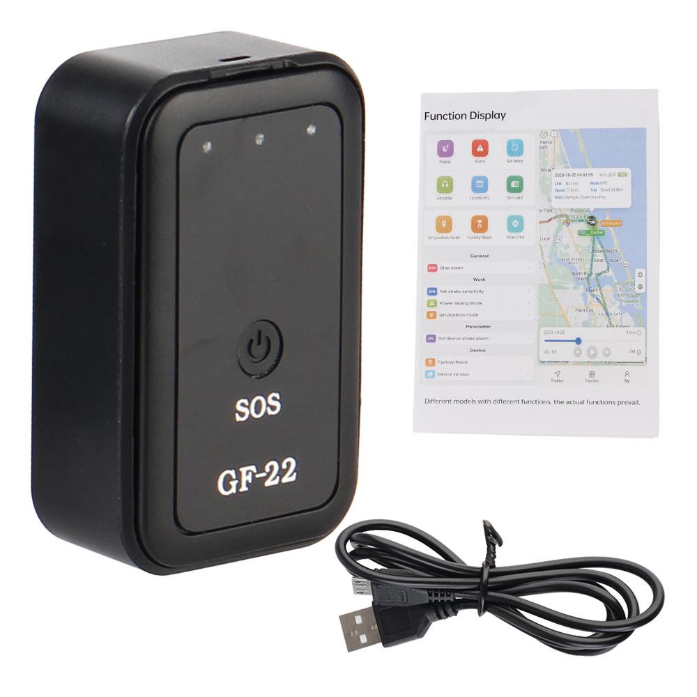 Anti-theft GPS Tracker SOS Emergency Help Real-time Vehicle Locator GPS Real Time Tracking Locator Device Mini Car Tracker