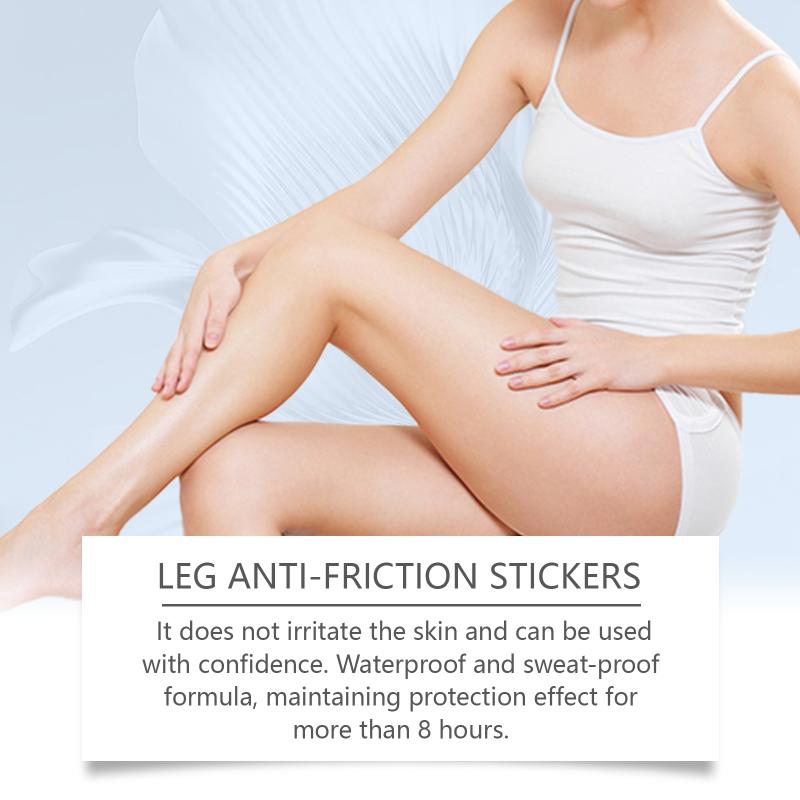 Anti Chafing Thigh Patch Clear Breathable Adhesive Relieves Skin Friction Comfortable for Sport Events