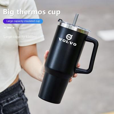 Large Style Thermos Cup Car Portable Water Bottle For Xc60 Xc90 V40 V60 S60 XC40 V50 V90 S80 C40 V70 XC70 C30 EX90 Rdesign