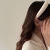 Elegant Korean Style Wide-Brimmed Sponge Headwear Headband For  Girls Hair Accessories
