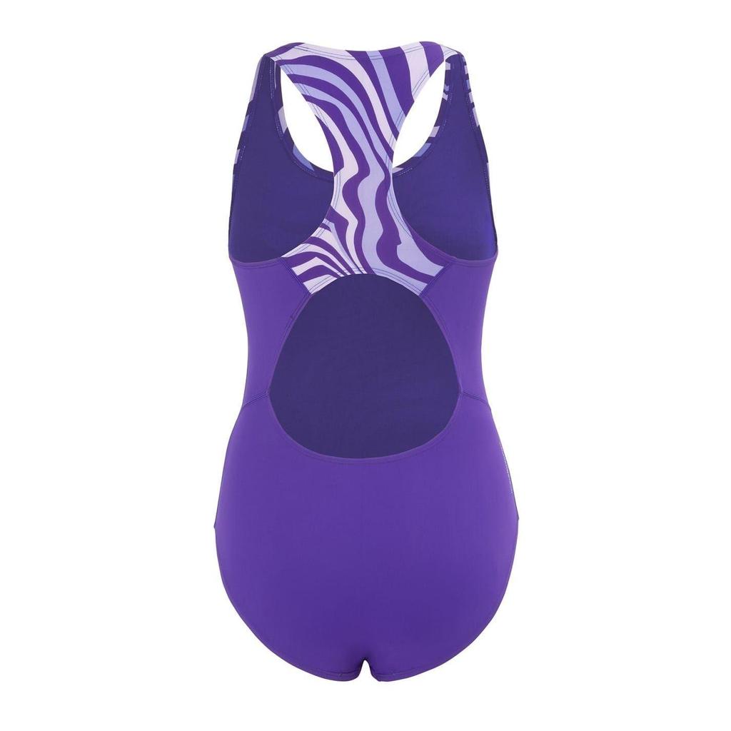 Slazenger Womens/Ladies Wave Pattern One Piece Swimsuit
