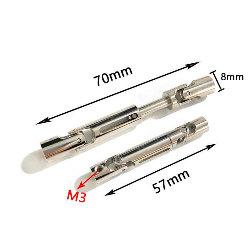 Crawler Car Metal Driving Shaft for MN D90 D91 D96 99s & WPL B14 B24 C24 34 B16 36 D12 RC Car Truck General Upgrade Accessories