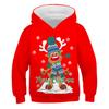 2025 Kids Merry Christmas Hoodies Fashion Boys Girls Long Sleeve 3D Sweatshirt Boys Casual Children Clothes 3-14 Years Street Wear