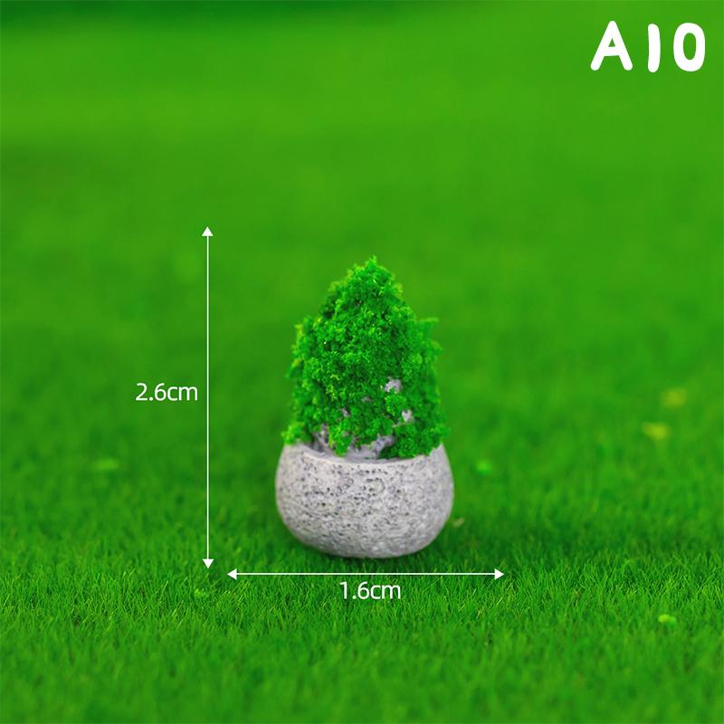 Mini Landscaping House Small Statue Figurine Crafts Figure Ornament Miniatures Home Decoration