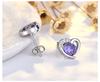 925 Sterling Silver Earrings exquisite Zircon for Women Fashion Party Jewelry Long Earrings Gifts Wedding Gift cute