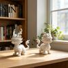 Hand Painted Blank Ornament 3D Printed Qilin Statue, Traditional Chinese Mythical Beast Figurine, Auspicious High Precision Dragon Scale Carving