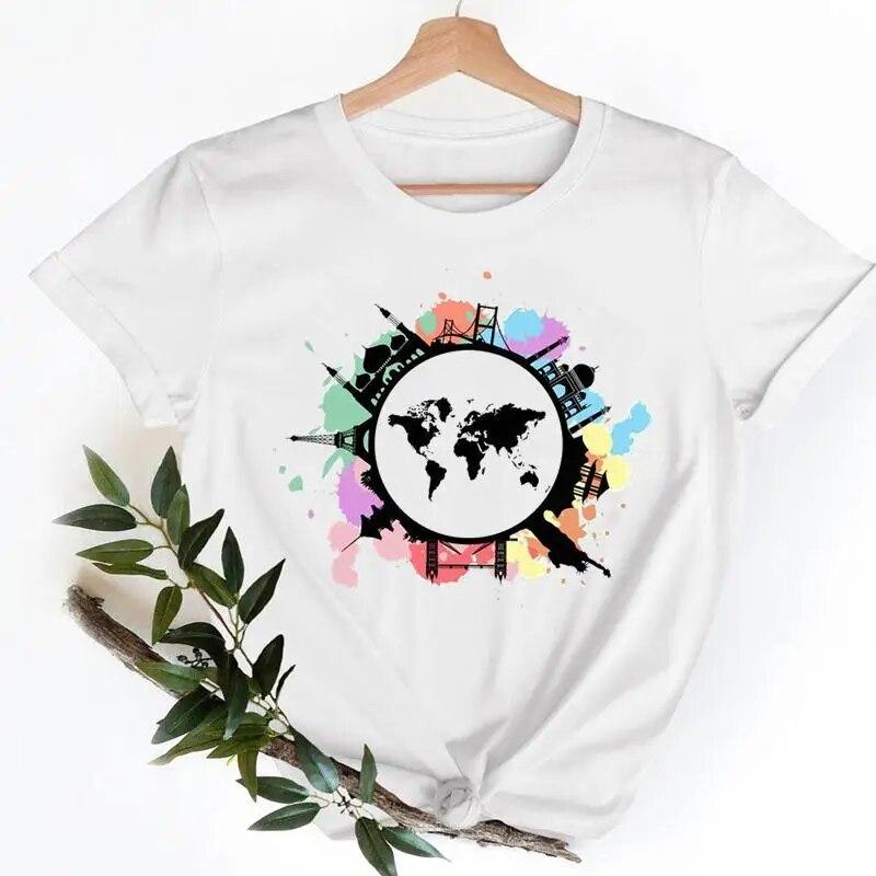 Dámské tričko Oblečení Slon Roztomilé Zvíře Láska Ležérní Móda T Ženy Krátký Rukáv Tričko Top Dámská Grafická Trička