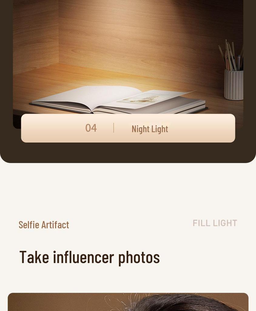 Xiao Tian K5 Mobile Photography Light: Portable, Selfie & Live Stream Beauty Enhancer