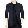 2024 Spring/Autumn Men's Thin Casual Business Jacket - Trendy and Handsome Outerwear