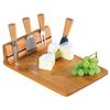 Kesper Cheese Board with Brown Bamboo Cutlery - 58641 13