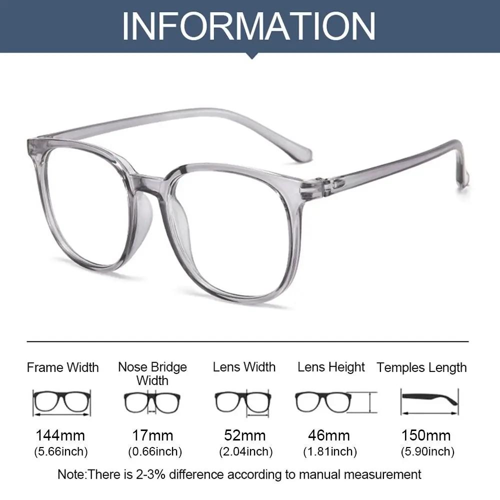 Neue ultraleichte Brille Blaulichtfilterbrille Damen Mode Casual Transparent Computerbrille Optische Brille