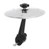 2 Pcs Car Cymbal Silver Clear Sound Small Car Crash Cymbal Air Vent Decor for Drummers Music Lovers