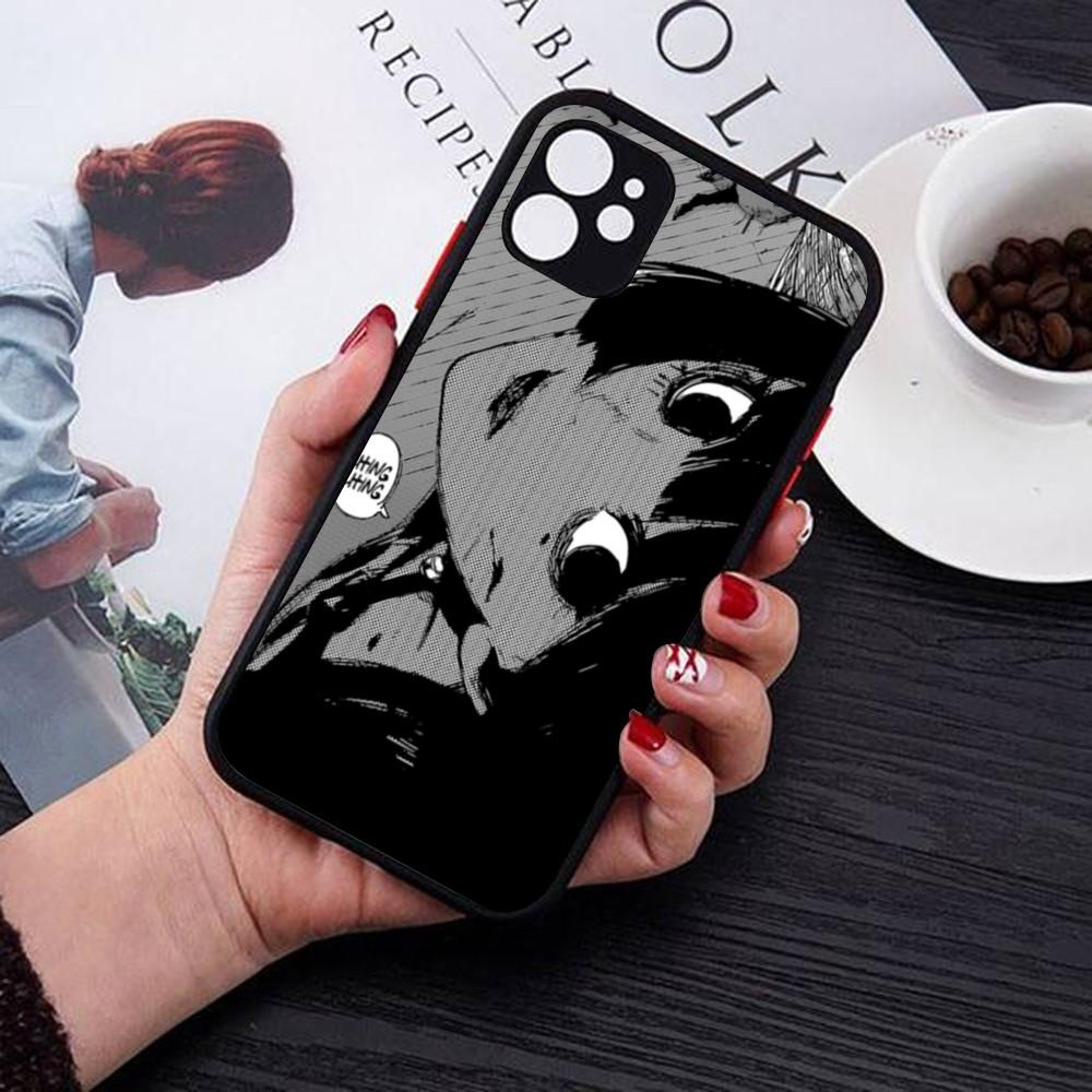 Cute Girl Trend Anime Phone Case For IPhone 14 11 12 13 Mini Pro Max 8 7 Plus X XR XS MAX Translucent Matte Cover