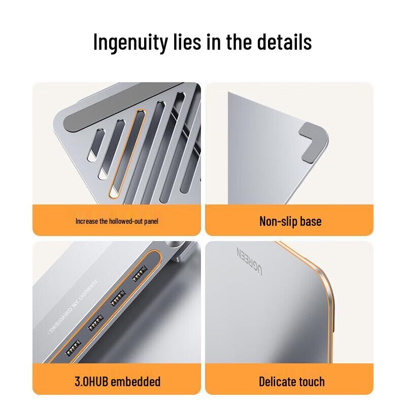 UGREEN CM532 Laptop Stand Docking Station with USB 3.0 Hub